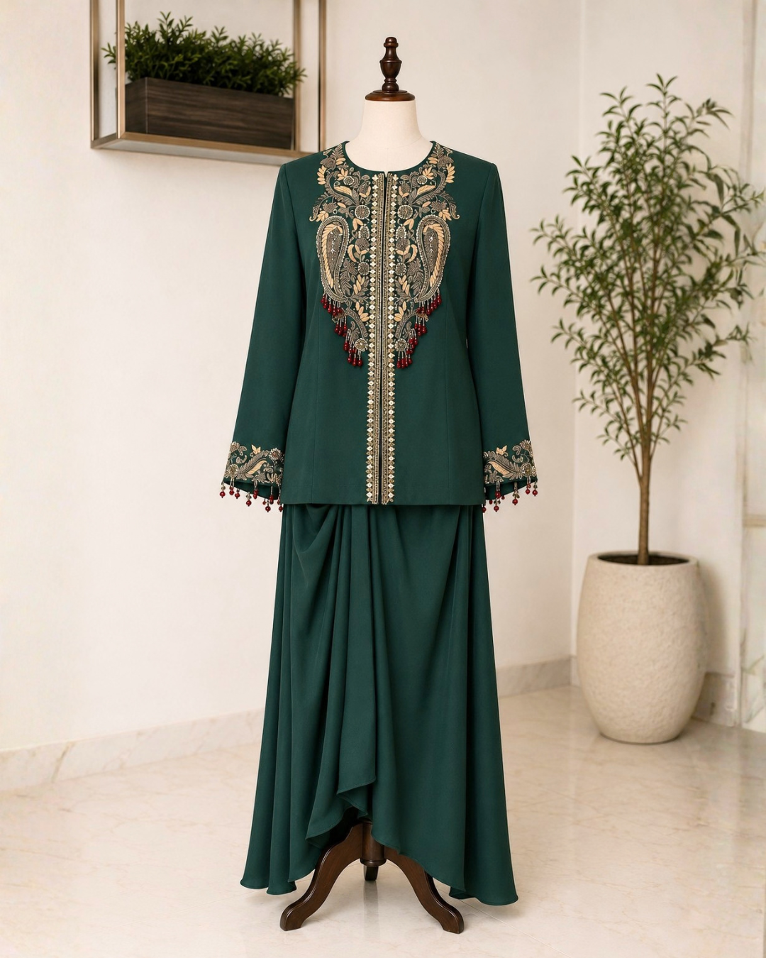 Heavy Crepe Co-ord Set
