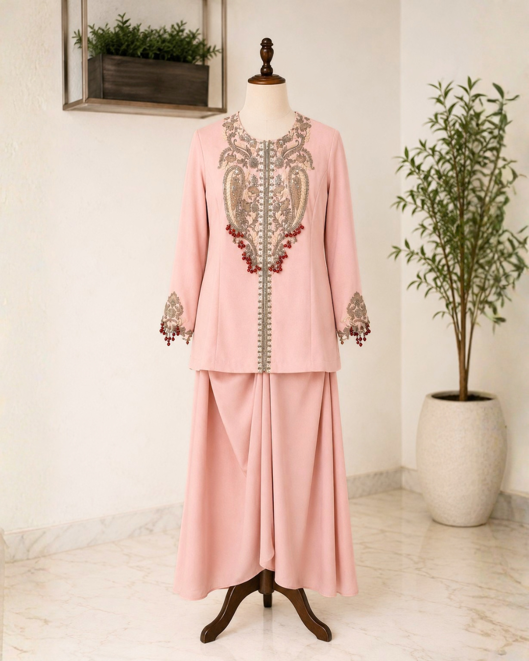 Heavy Crepe Co-ord Set