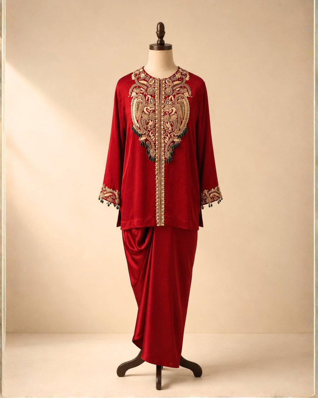 Heavy Crepe Co-ord Set