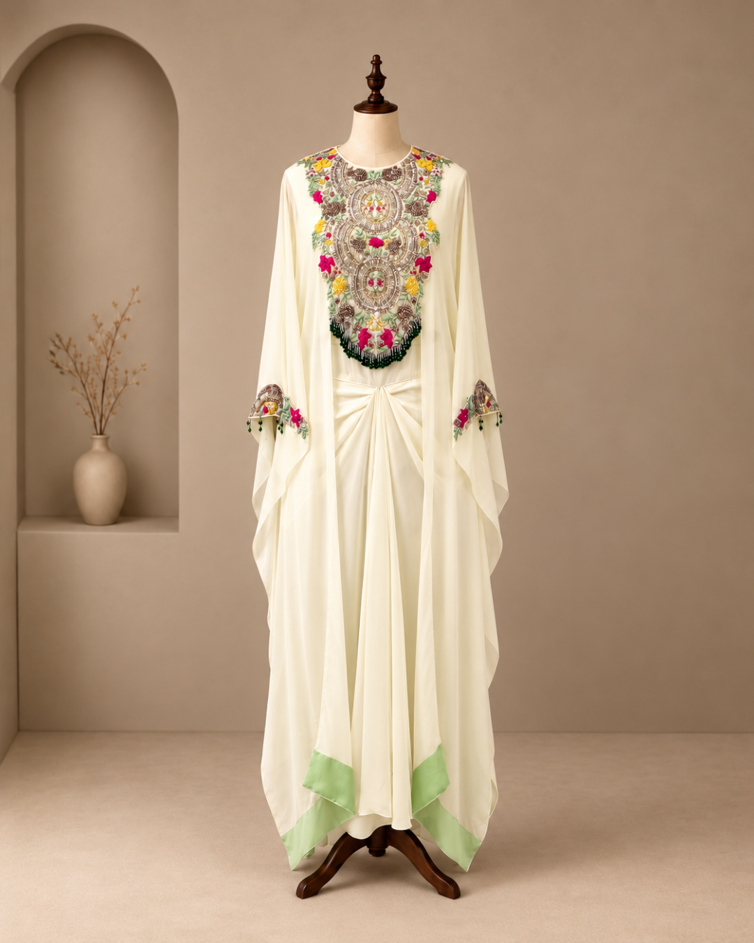 Chiffon Skirt Three-Piece Set
